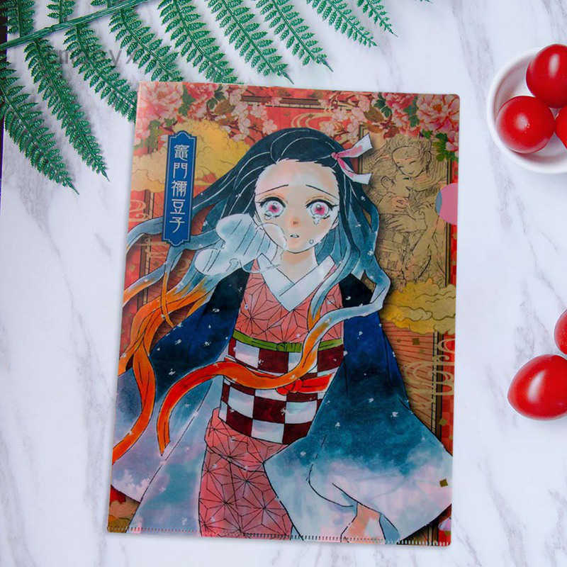 Tmdbyx Bìa Đựng Hồ Sơ Khổ A4 Họa Tiết Anime Xinh Xắn