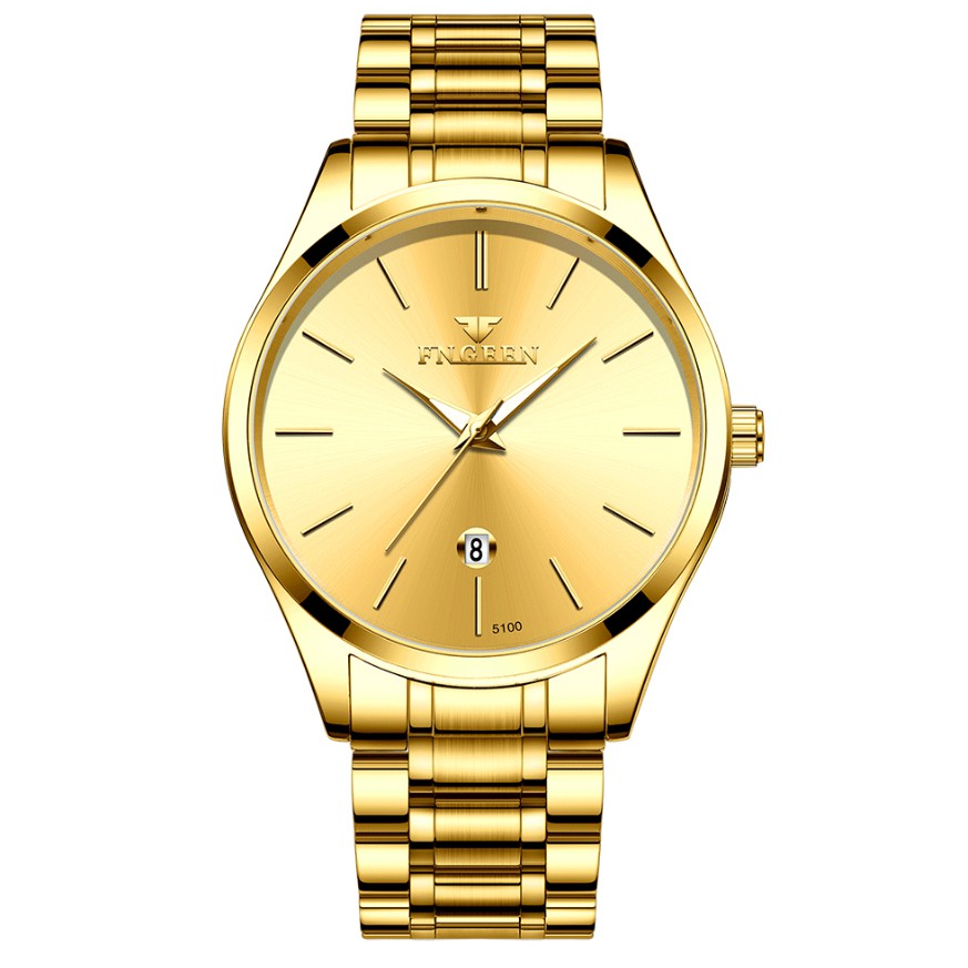 Đồng hồ nam FNGEEN F0015F Mặt tròn thiết kế đẹp mắt | BigBuy360 - bigbuy360.vn