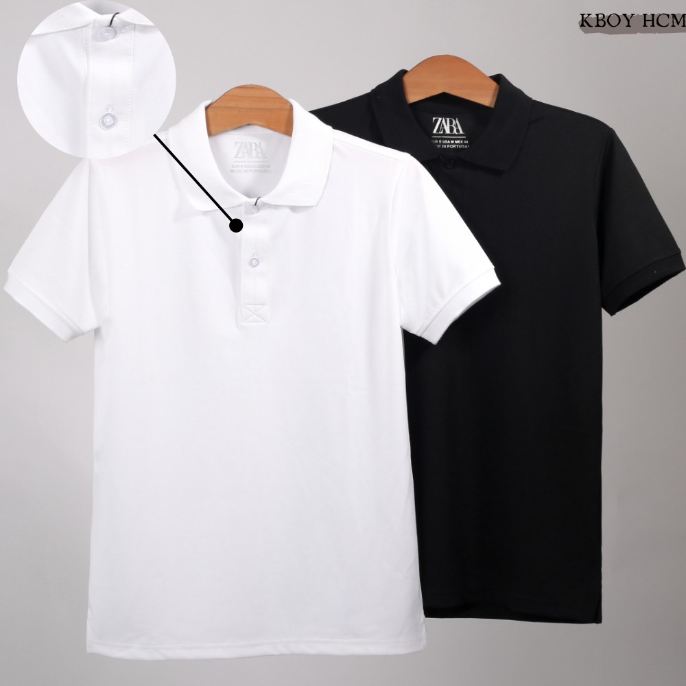 Áo thun phông polo nam cổ bẻ unisex Polyester form dáng ôm đẹp - AT03