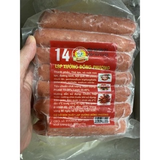 Lạp xưởng tươi đông phương 500gr 14 chiếc thơm ngon