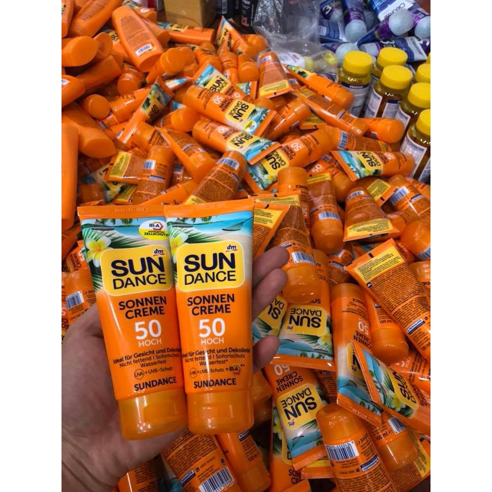 Kem chống nắng Sundance SPF 50 dành cho da mặt và body