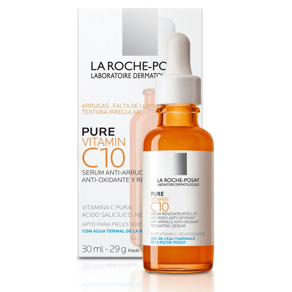 La Roche-Posay Pure Vitamin C10 - Serum C Nguyên Chất Cho Da Nhạy Cảm 30ml