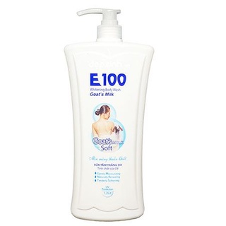 Sữa tắm trắng da tinh chất sữa dê goat's milk e100 1200ml