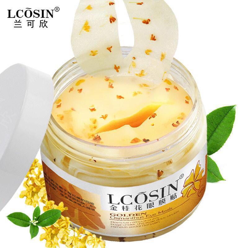 (Hàng Mới Về) Bộ 80 Mặt Nạ Mắt Tinh Chất Vàng Osmanthus Loại Bỏ Quầng Thâm Làm Mờ Nếp Nhăn
