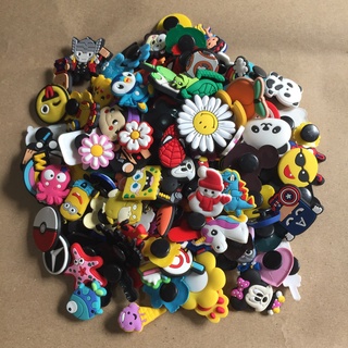 Jibbitz stick 2D, 3D, lò xo - Jibbitz Charm Sticker cài dép sục, dép crocs - Crocs house