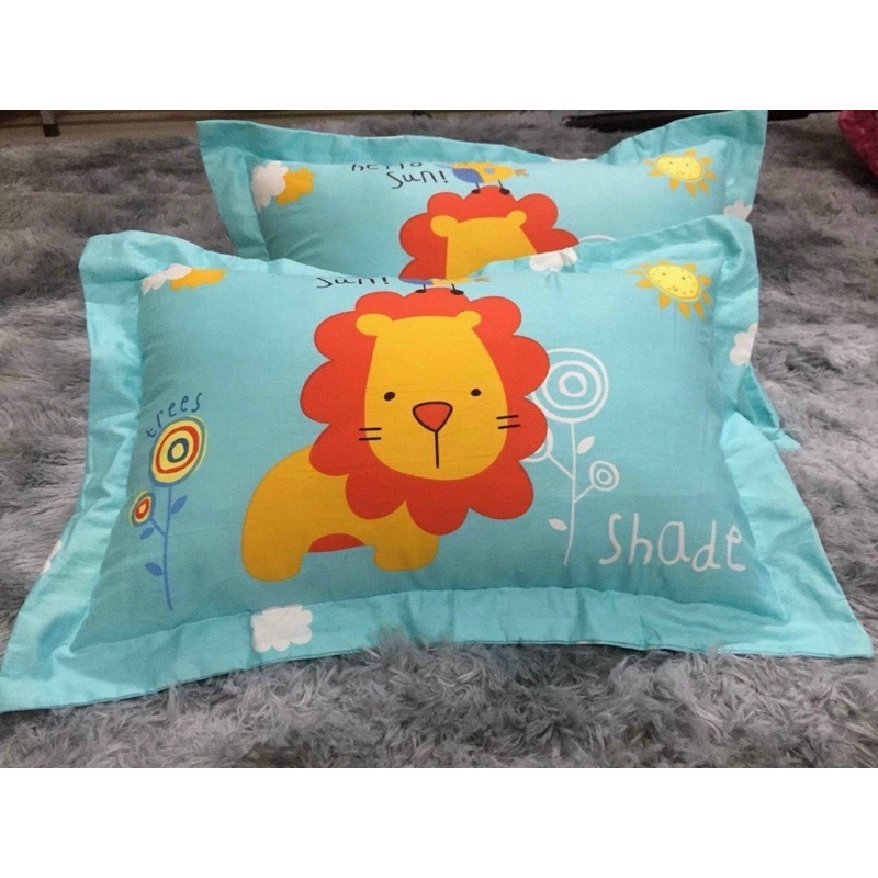 Gối Đầu Trẻ Em Hizun Vỏ Cotton