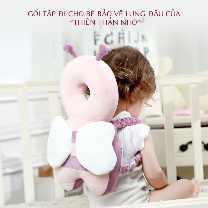 MÀU MỚI -- Gối tập đi đỡ đầu cho bé khi ngã