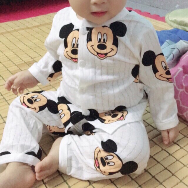 bộ cotton giấy cho bé