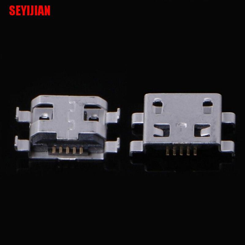 Set 10 Đầu Nối Cổng Sạc type B micro usb 5 Chấu Chuyên Dụng