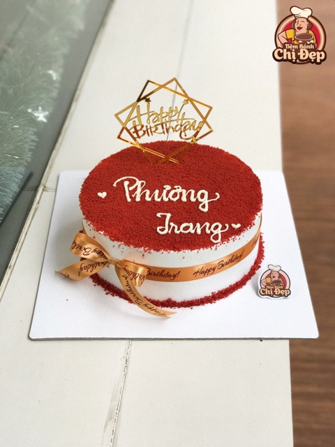 10 cái cắm chữ mica vuông sao Happy Birthday chúc mừng sinh nhật