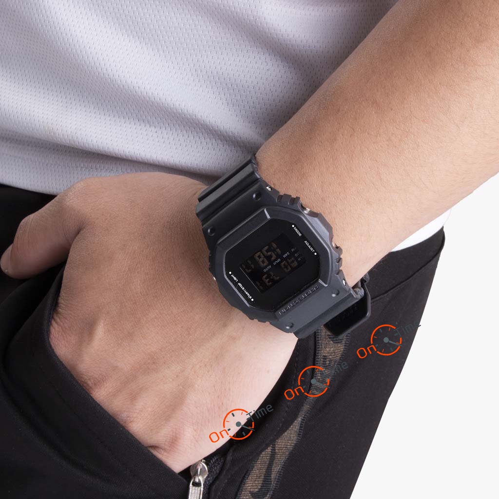 Đồng hồ thể thao nam DW5600 kiểu dáng trẻ trung, lịch sự, đồng hồ điện tử