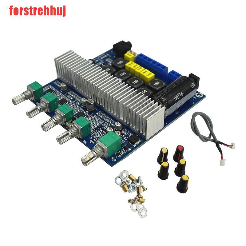 {forstrehhuj}Bluetooth 5.0 TPA3116D2 Digital 2.1 Audio Amplifier Board 100W+50W+50W DC 12-24V