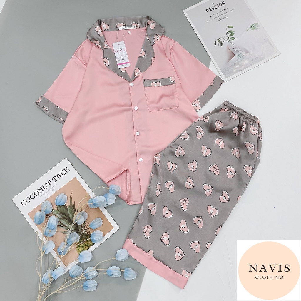 [XẢ KHO] Pijama Lụa Lửng Mẫu Mới 2022 | BigBuy360 - bigbuy360.vn