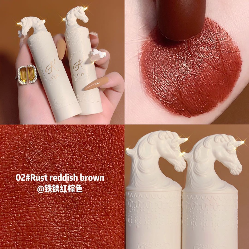 (Hàng Mới Về) Son Môi Zukunicorn Màu Nhung Lì Dưỡng Ẩm Không Dễ Phai | BigBuy360 - bigbuy360.vn