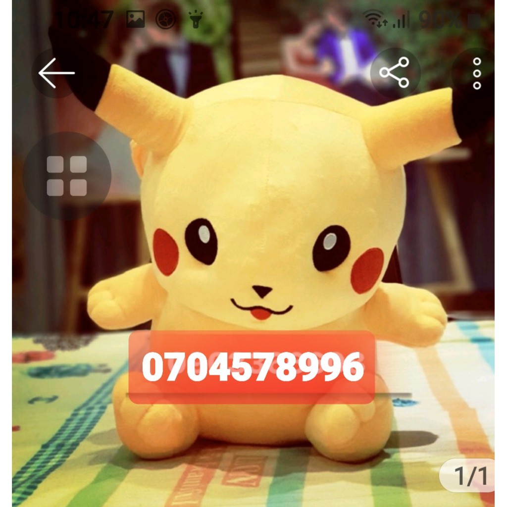 Gấu Pikachu 45cm Cực Cute