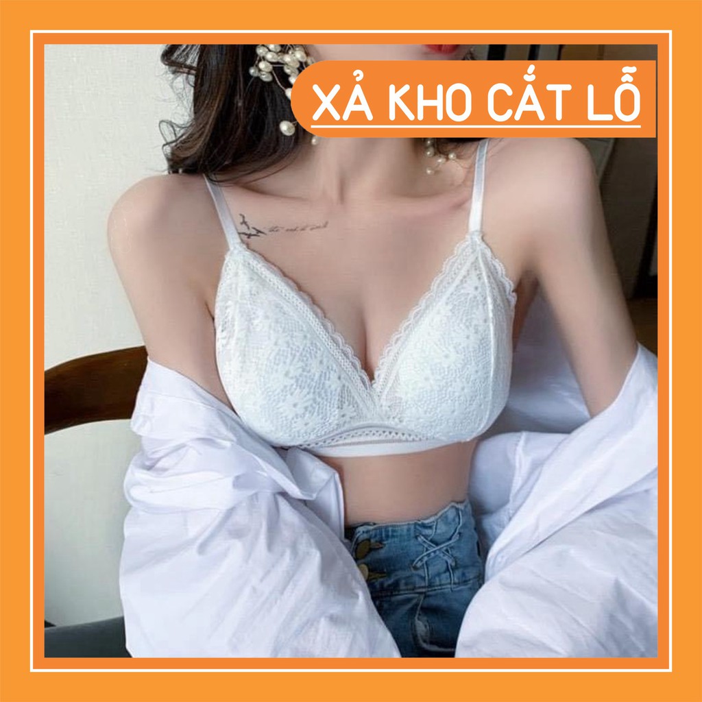 Sỉ Áo Lót Nữ Ren Bralette Có Mút - Áo Bra Nữ Mỏng Đẹp Rẻ Nhất Thị Trường