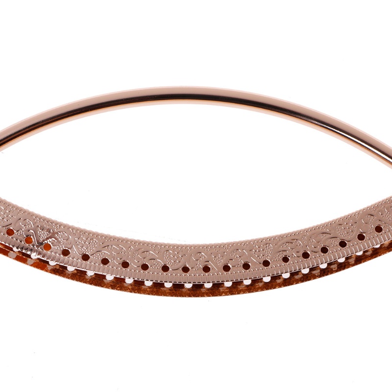 1 Khung Kim Loại Cong Cho Túi Đựng Tiền Xu 27cm DIY