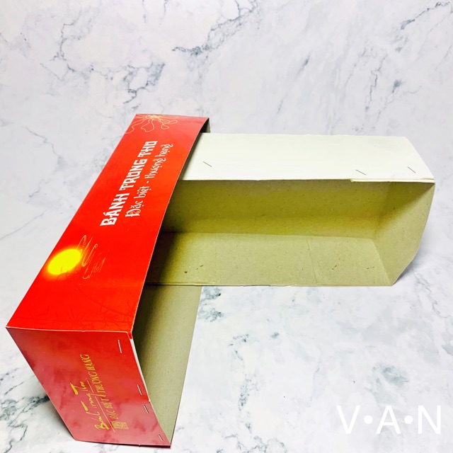 Hộp đựng bánh trung thu (2bánh) 10,5cm x 10,5cm x 6cm