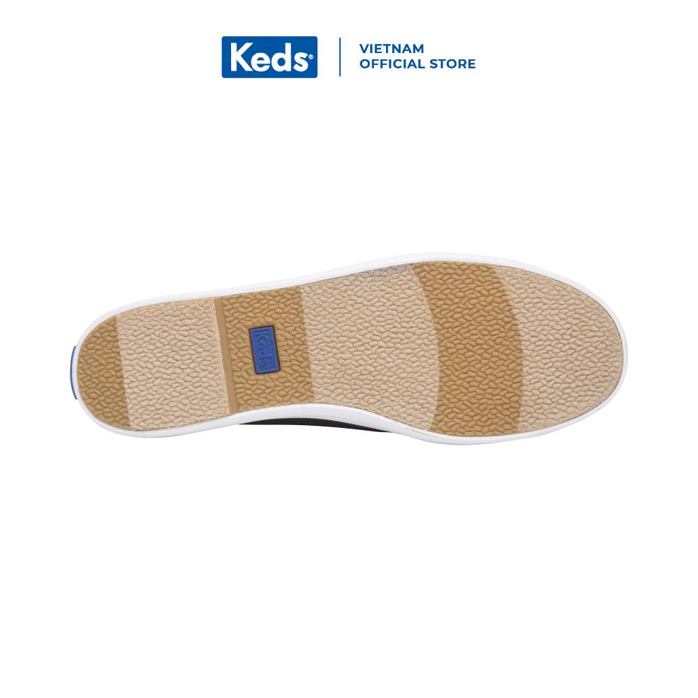 Giày Keds Nữ - Kickstart Seasonal Solid Black - KD054684