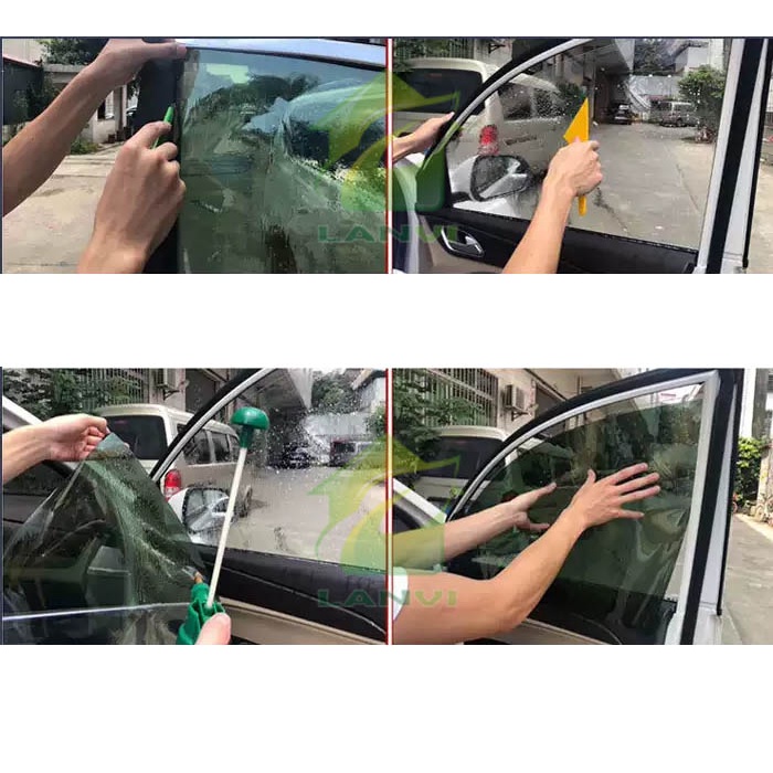 Giấy decal dán kính chống nắng, chống tia cực tím hồng ngoại giảm 70% ánh sáng phản chiếu