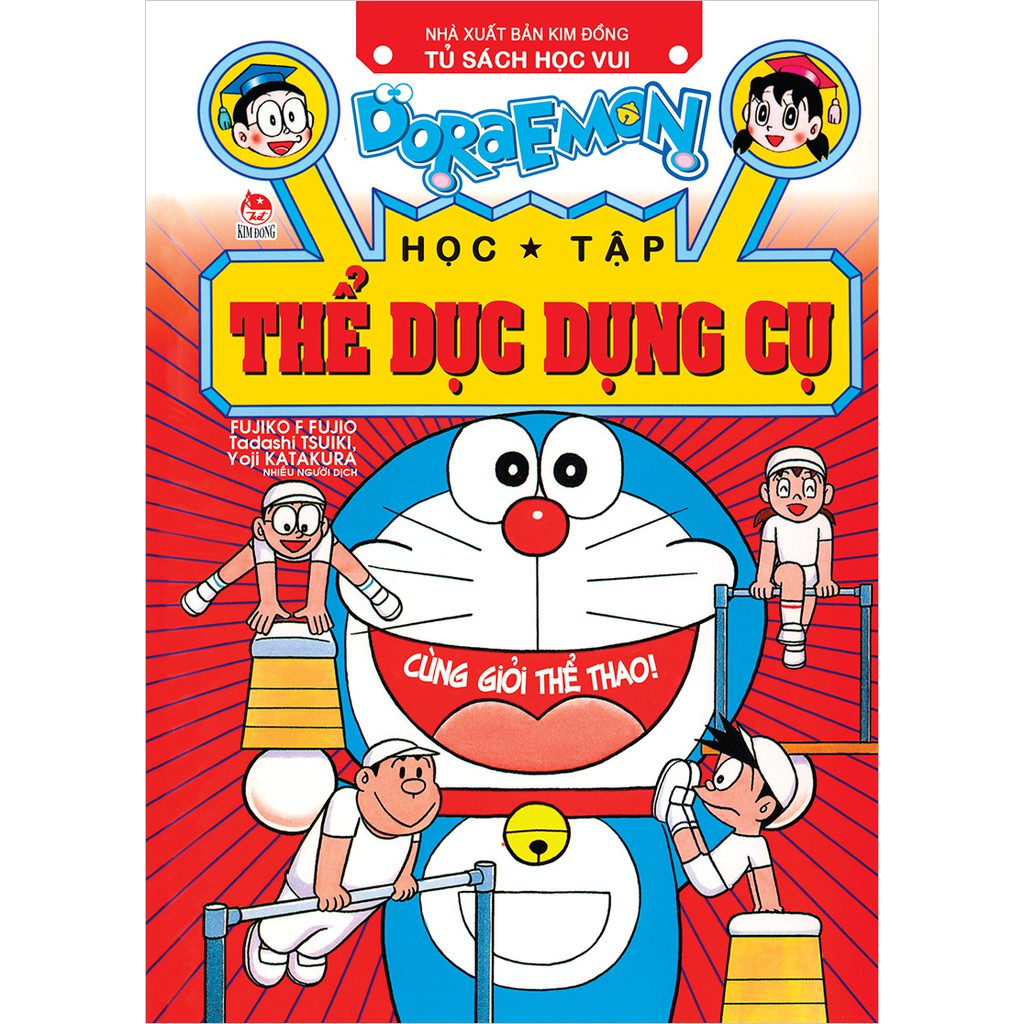 Truyện tranh Doraemon học tập: Thể dục dụng cụ - NXB Kim Đồng