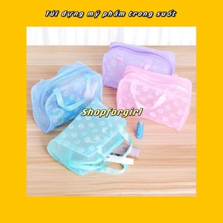 CÓ SẴN - Túi đựng mỹ phẩm đa năng chống thấm nước ( ngẫu nhiên màu )-shopforgirl