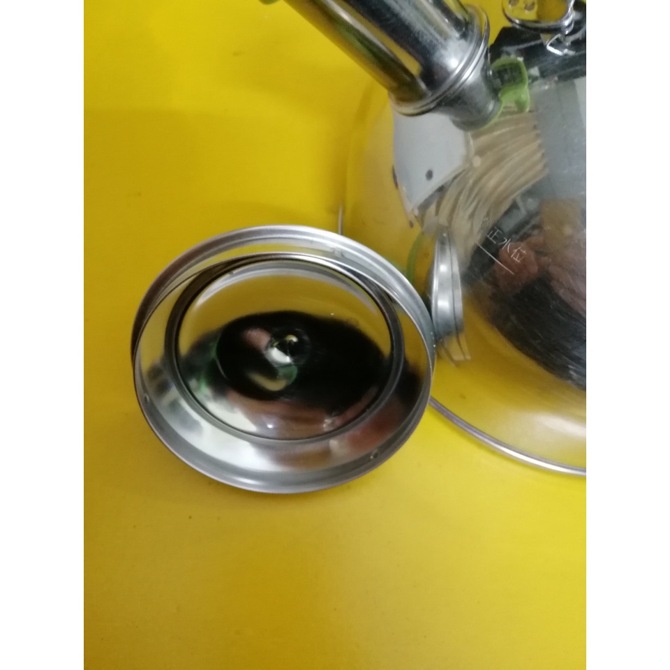 Ấm inox có còi hú nội địa Nhật (made in Japan) (2L) (mã 850), Dùng được bếp từ