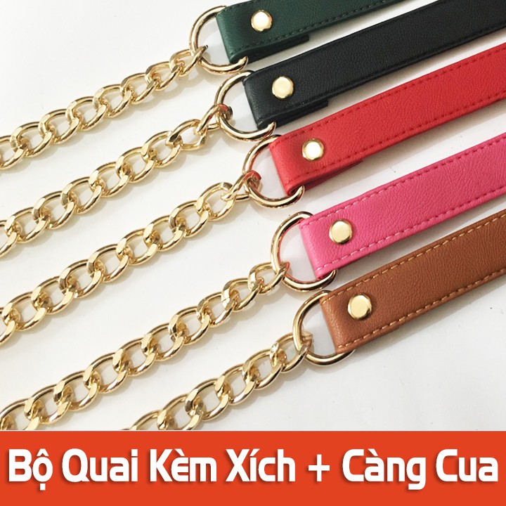 Bộ Quai Da kèm xích + càng cua