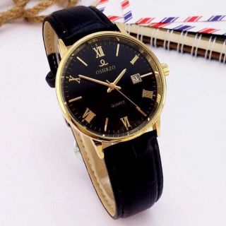 Cực sốc đồng hồ nam os dây da