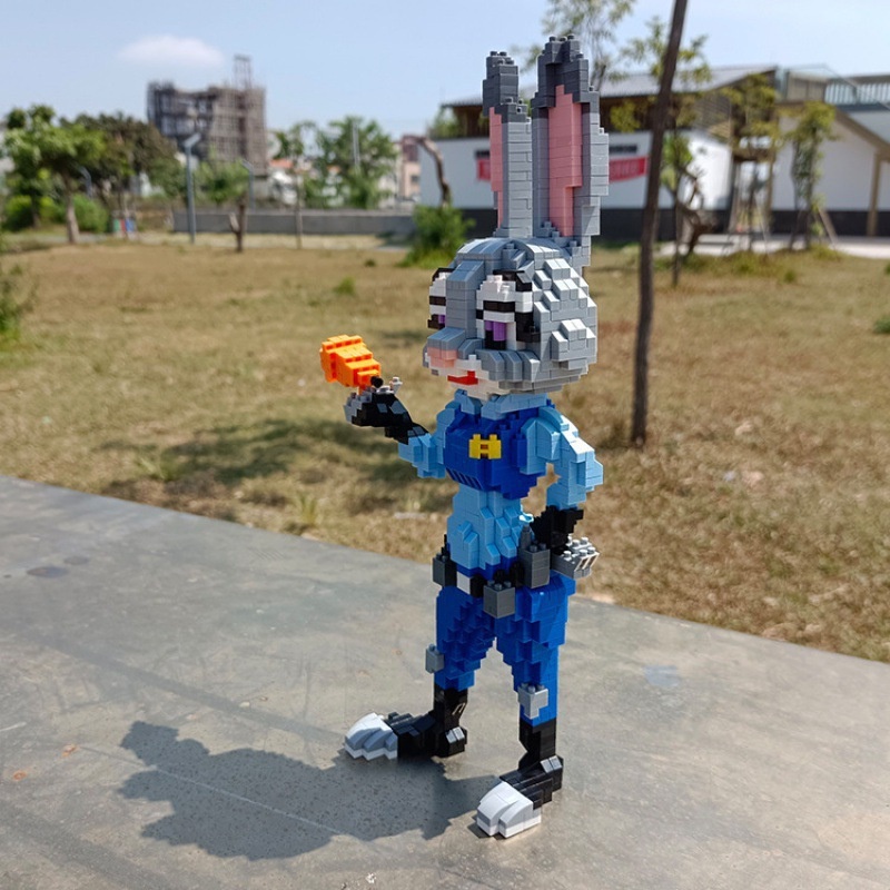 Đồ Chơi Lắp Ráp Hình Động Vật Dễ Thương Giáo Dục Cho Bé