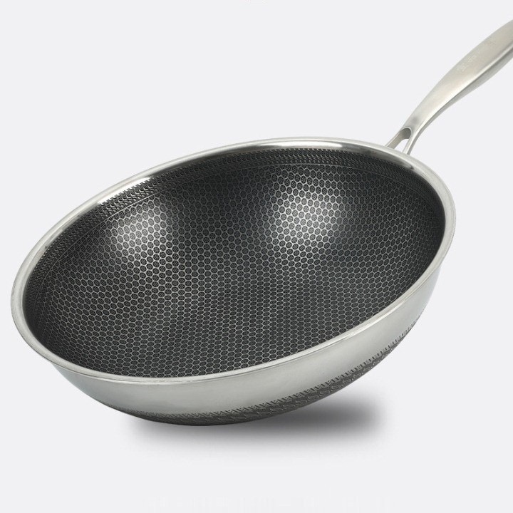 Chảo chống dính vân tổ ong cao cấp, chảo chống dính lòng sâu size 32cm