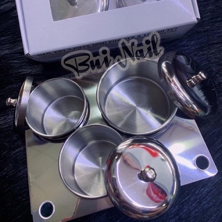 BỘ 3 KHAY INOX
