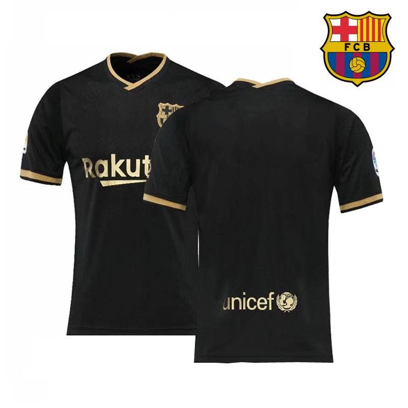 Áo Thun Bóng Đá NP2 2020-2021 Câu Lạc Bộ Barcelona Sân Khách Tuyển Messi Suarez Dembele Griezmann De Jong