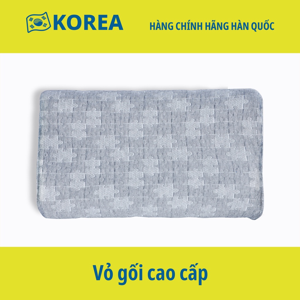 Vỏ gối (Áo gối) cao su non - Hình lượn sóng 50 x 30 x 10/7 cm - Hàng chính hãng Mehome Hàn Quốc | BigBuy360 - bigbuy360.vn