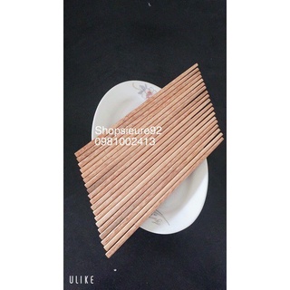 đũa gỗ -đũa dừa ăn cơm(10 đôi)