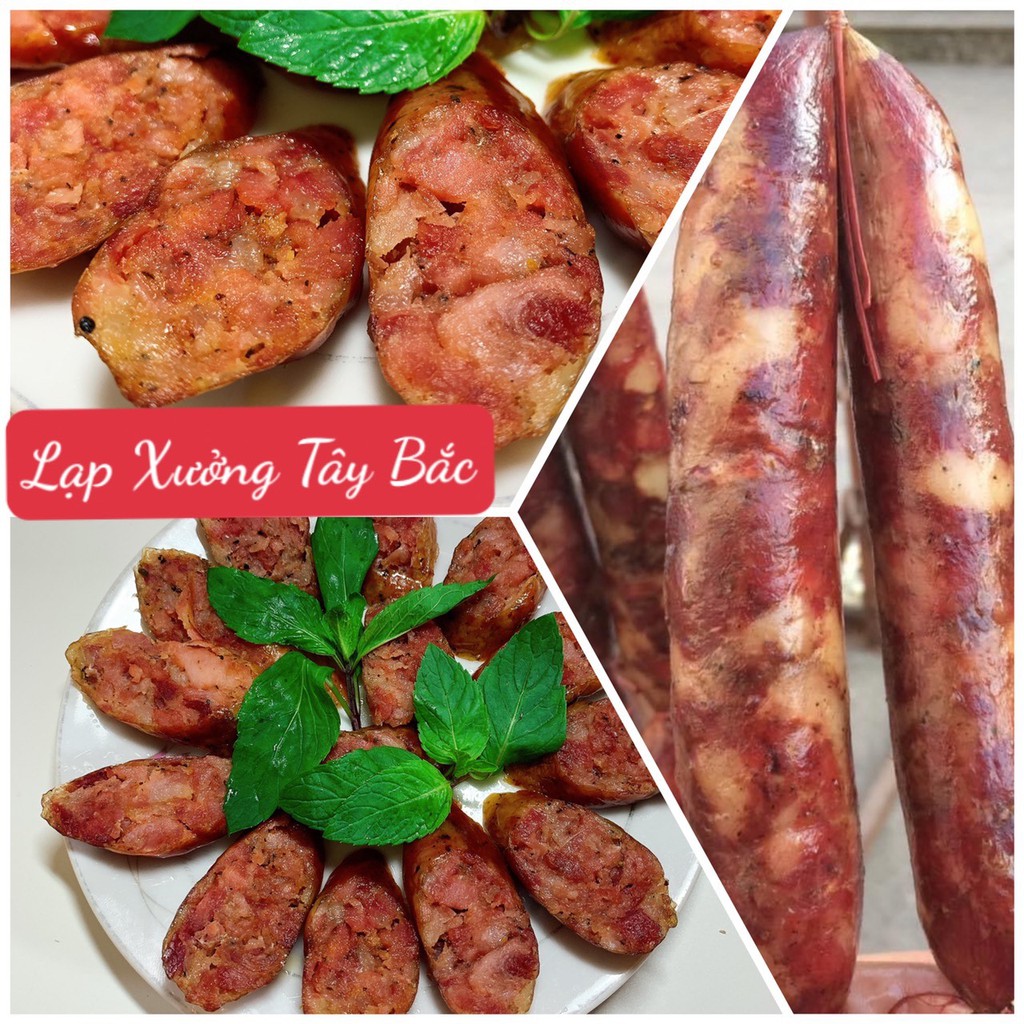 Lạp Xưởng Gác Bếp Chuẩn Vị Tây Bắc Thơm ngon