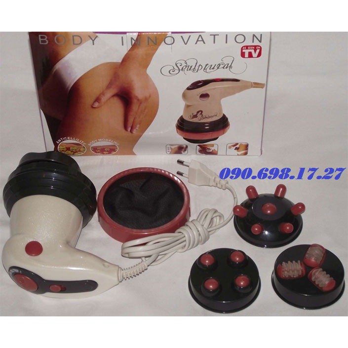 Máy Massage Và Đánh Tan Mỡ Bụng Cầm Tay Body Innovation