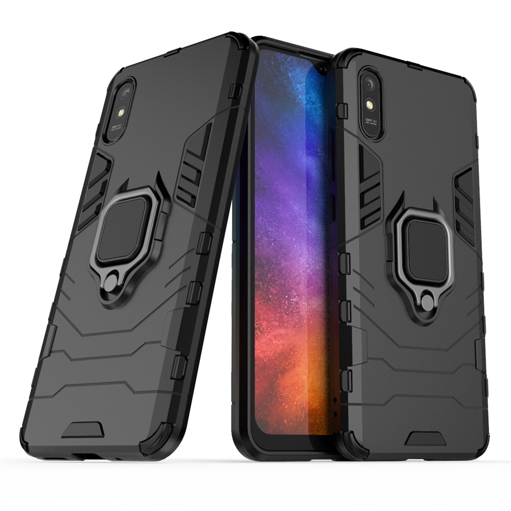 Ốp Lưng Giáp Iron Man Chống Sốc Dùng Cho Xiaomi Redmi 9a