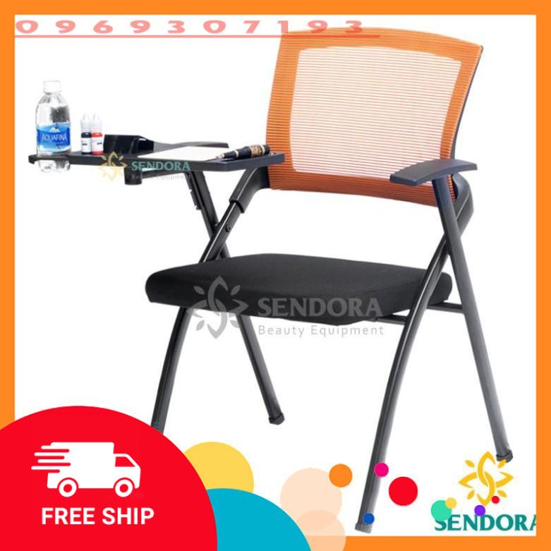 Ghế xếp liền bàn, Ghế đào tạo đa năng, ghế gấp liền bàn cho học sinh, sinh viên, học viên [Chính Hãng]