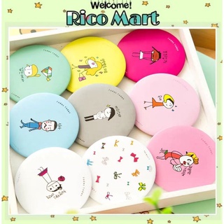 Gương tròn mini hàn quốc bỏ túi gương soi dễ thương