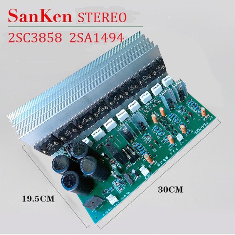 BO CÔNG SUẤT 8 SÒ SANKEN 2SC3858 2SA1494 - AD 1000W - 2SC3858 2SA1494