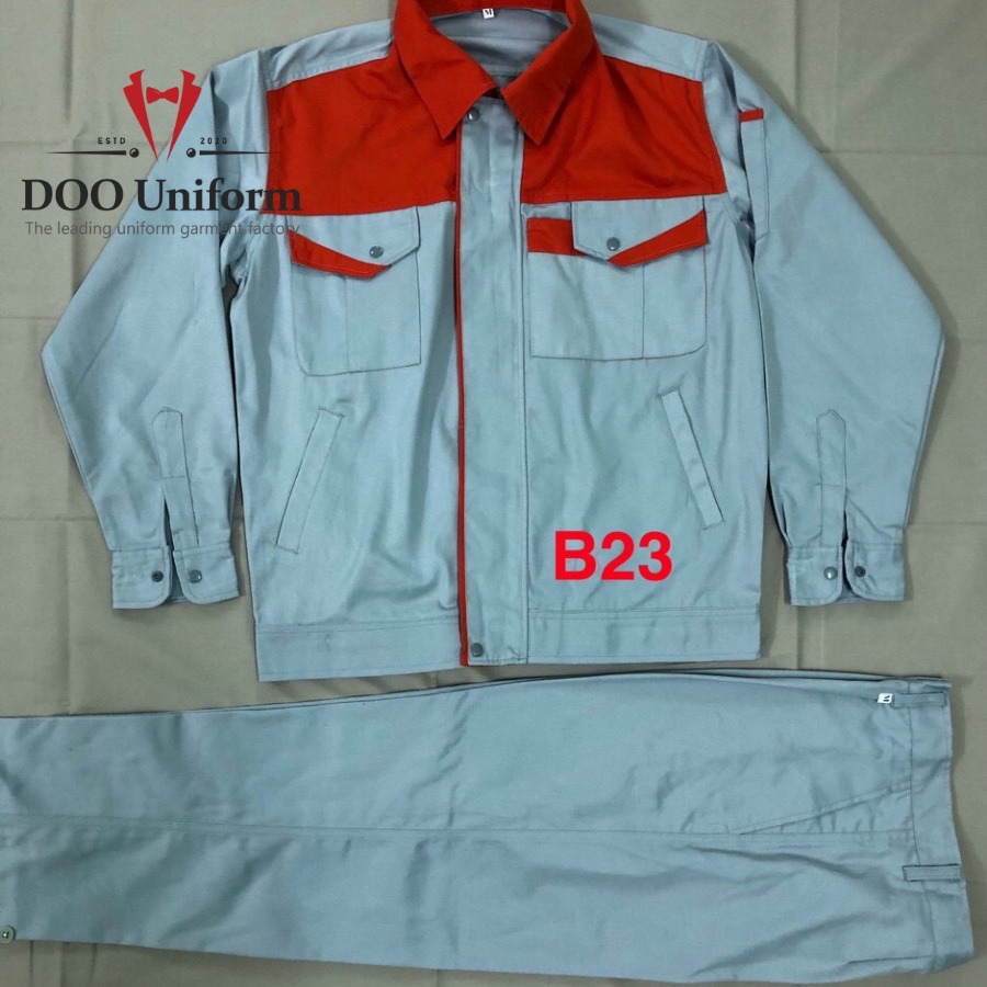 [DOO SAFETY] Đồ bảo hộ nam full size, đủ màu đủ mẫu, chất vải kaki bền