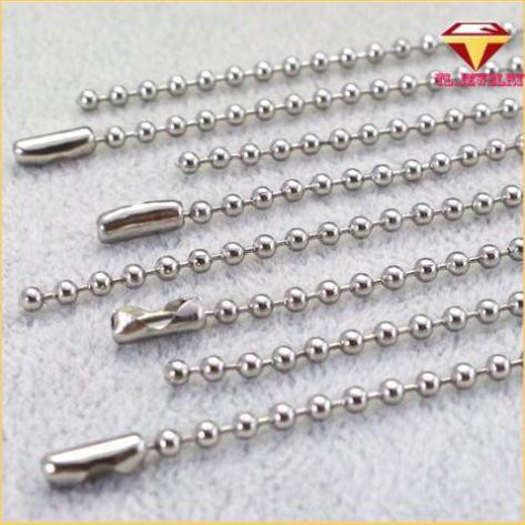 DÂY CHUYỀN BI INOX CỰC ĐẸP DN091- Ball Chain ( titanium ,  inox cao cấp )