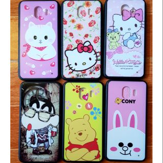 Ốp lưng Samsung J4 2018 Viền dẻo hình thú 4D cao cấp