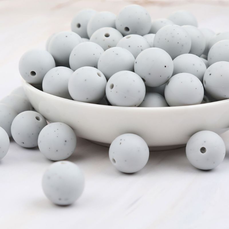 ✿ 20 Hạt Silicone Đồ Chơi Cho Bé Gặm