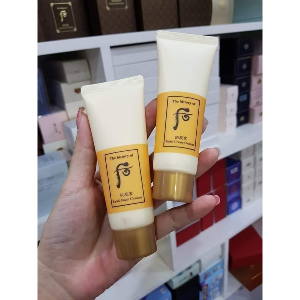 SỮA RỬA MẶT WHOO VÀNG 40ml