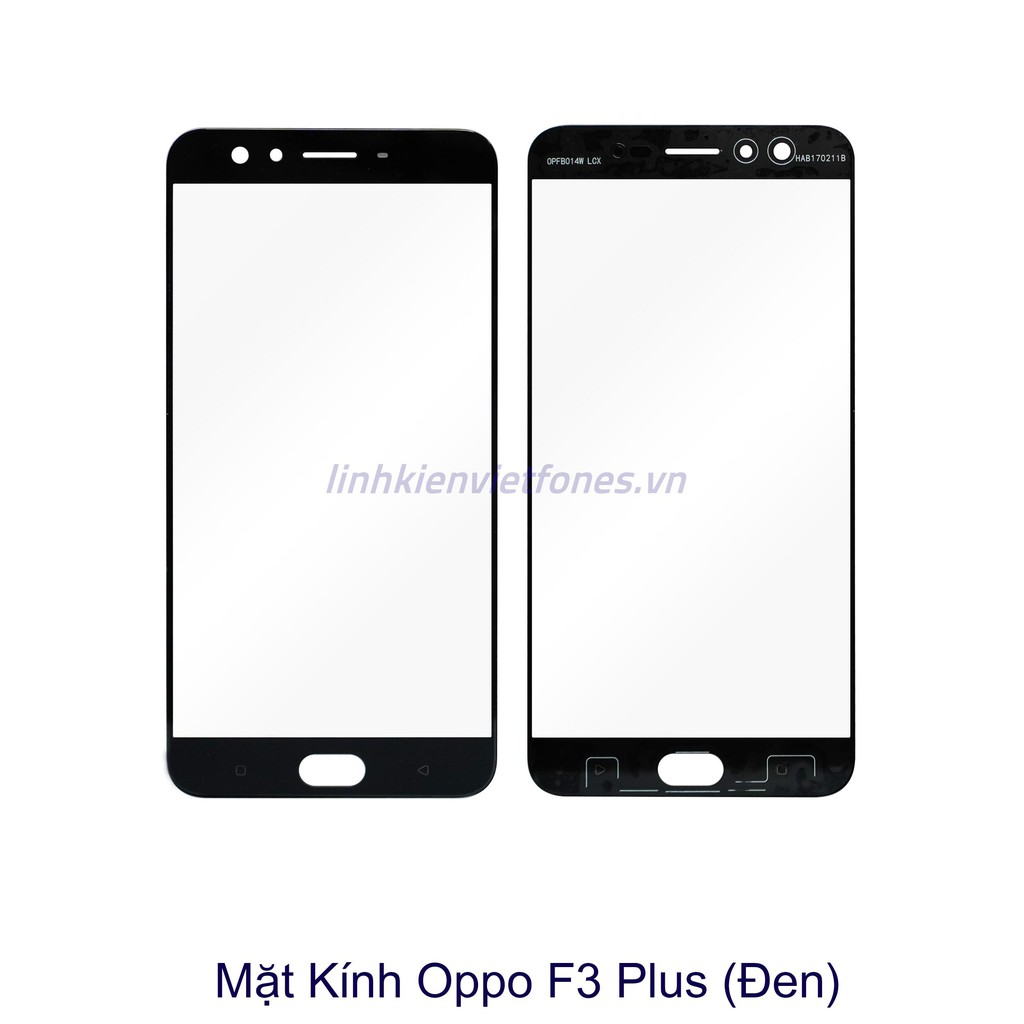 Mặt kính Ép Kính Oppo F3 plus Zin