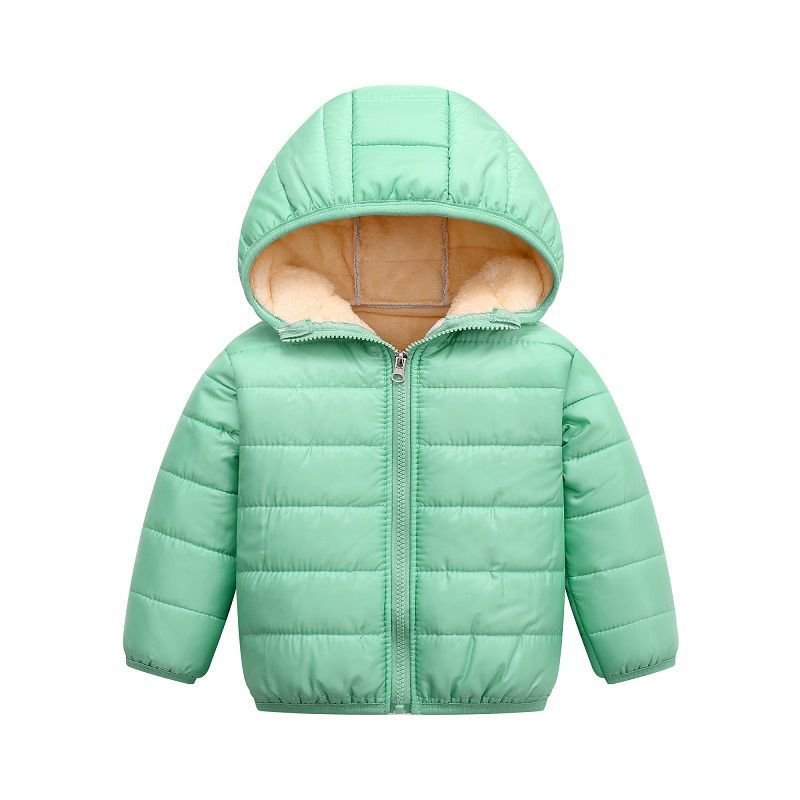 Winter Kids Fur Coat Clothes Children Baby Boys And Girls Cotton Sheep