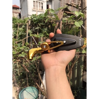 GƯƠNG GÙ RIZOMA LẮP CHÂN KÍNH ( CHÂN XÉO 744)