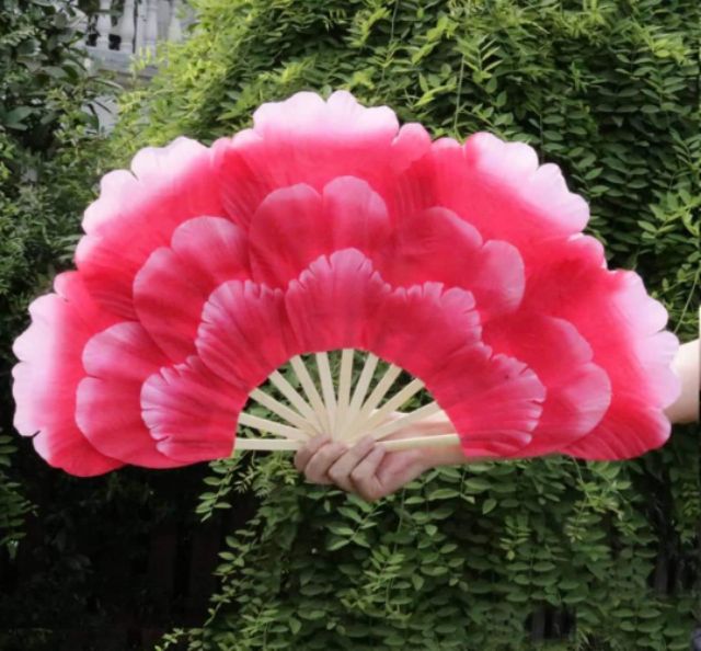 Quạt hoa mẫu đơn